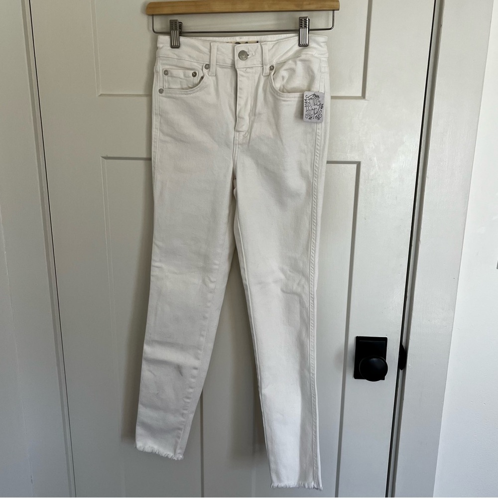 We the free High-Rise raw hem Jeans